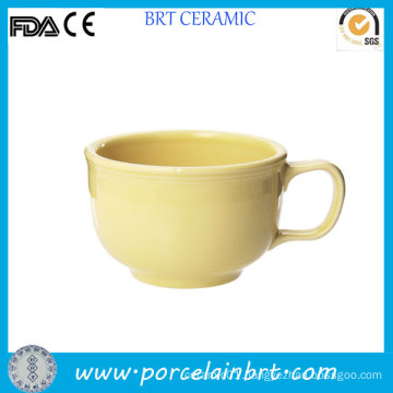 Simple Handled Big Capacity Soup Cup